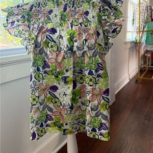 Floral Off-Shoulder Dress